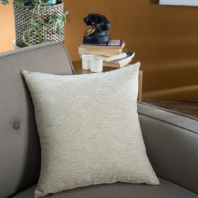 Μαξιλαροθήκη Austin 01 - 65x65cm δαπέδου με γέμιση  της TEORAN