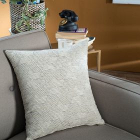 Μαξιλαροθήκη Austin 07 - 65x65cm δαπέδου με γέμιση  της TEORAN