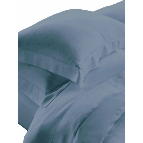 AZUR NEW GREY8 ΣΕΤ ΣΕΝTΟΝΙΑ KING 260X270CM 2*50Χ70CM 100% COTTONSATIN 230TC Makis Tselios