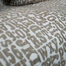Διακοσμιτικό Ριχτάρι Letters 02 - Μονοθέσιο 180x150cm της TEORAN - Image 2
