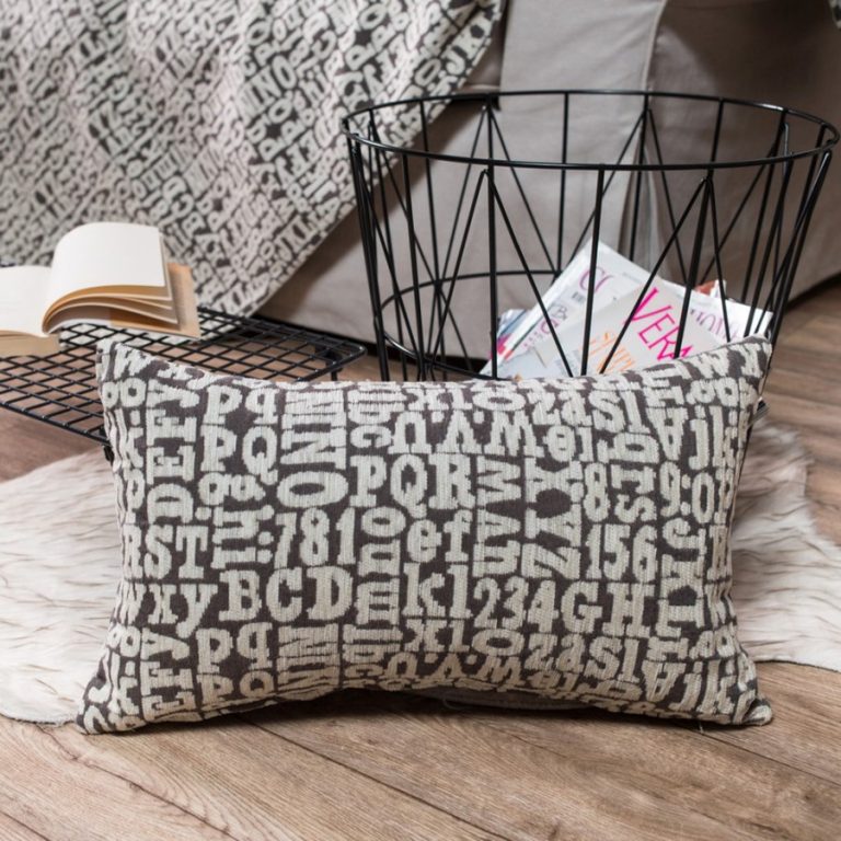 Μαξιλαροθήκη Letters 03 - 30x50cm της TEORAN - Image 2
