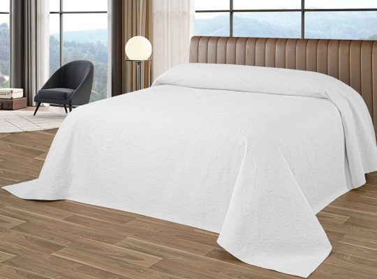 Edith (White) Kουβέρτα/Blanket 100% cotton 220x240 Liolios Home
