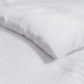 LINO ΜΑΞΙΛΑΡΟΘΗΚΗ BARRI 100/100 WHITE 50X70 300TC 100% Βαμβακοσατέν