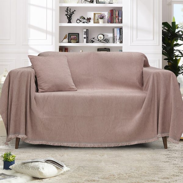 LINO ΡΙΧΤΑΡΙ VALIO DUSTY PINK 180X250 Σενίλ
