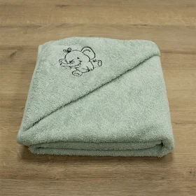 LINO ΚΑΠΑ ELEPHANTAKI MINT 75X75 100% Βαμβάκι - Image 2