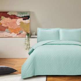 Amanda Κουβρλί/Κουβερτόριο (Aqua) 100% prewashed microfiber 240x260 Liolios Home