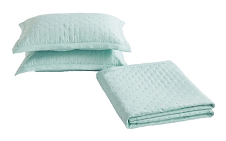 Amanda Κουβρλί/Κουβερτόριο (Aqua) 100% prewashed microfiber 240x260 Liolios Home - Image 2