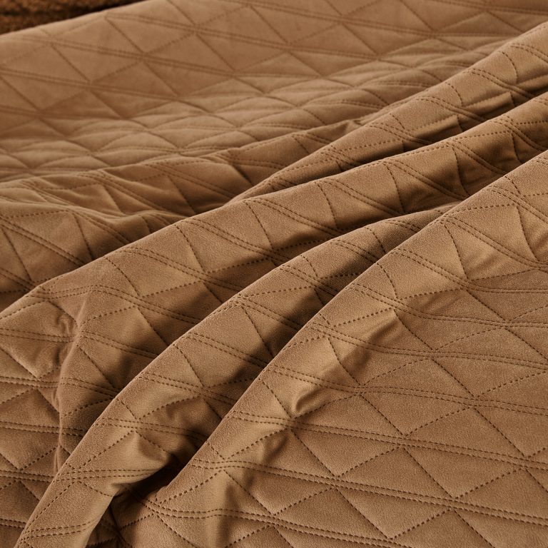Ζεύγος Μαξιλαροθήκες Bottega (Bronze) 100% matt velvet with sherpa Μαξ/θήκες 50x70/2τεμ Liolios Home - Image 2