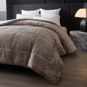 Πάπλωμα king size Cordelia (Grey) Comforter 100% Dutch velvet 260x240 Liolios Home - Image 3