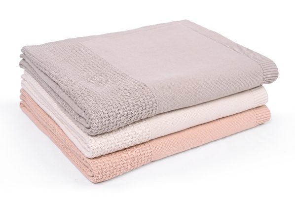 Fusion Kelly 130X180 Ριχτάρι/Κουβέρτα κανάπε (Peach) 100% cotton knitted 130x180 Liolios Home - Image 3