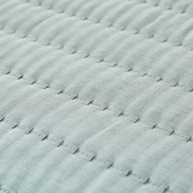 Κουβερλί Da Capo (Aqua) 100% cationic/melange & καπιτονέ κέντημα 220x240 Liolios Home - Image 3