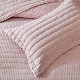 Κουβερλί Da Capo (Pink) 100% cationic/melange & καπιτονέ κέντημα 220x240 Liolios Home - Image 2