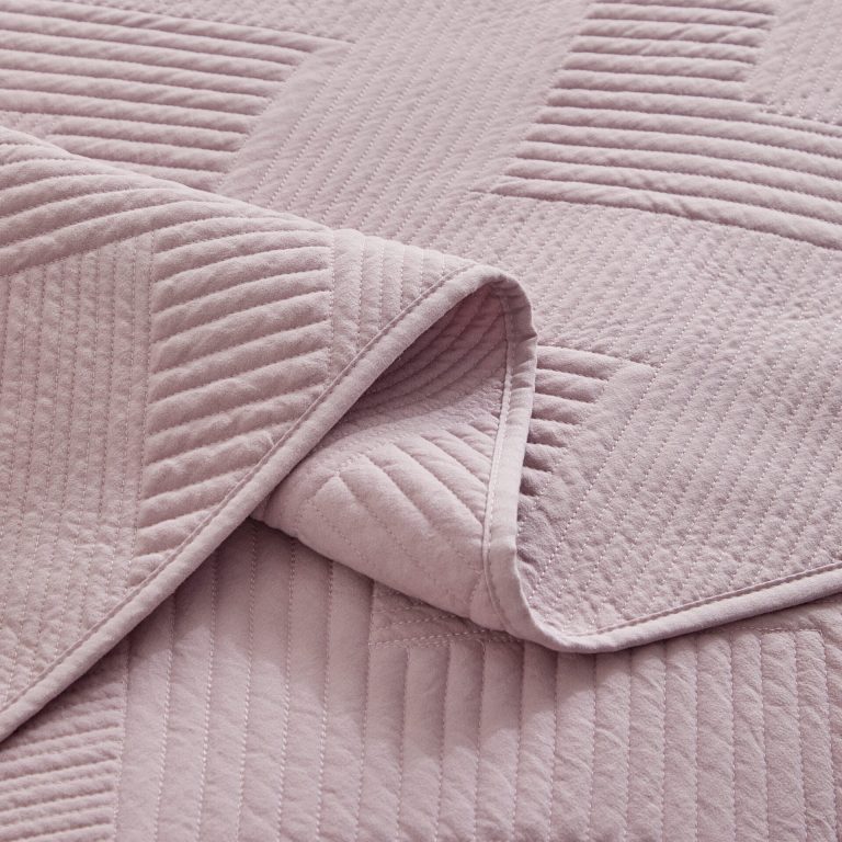 Ζεύγος Μαξιλαροθήκες Diverso (Purple) 100% prewashed & Kαπιτονέ Kέντημα Μαξ/θήκες 50x70/2τεμ Liolios Home - Image 4