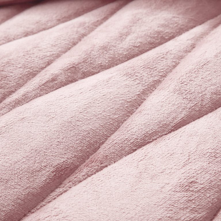 DOHA (Lt Pudra) Κουβερτοπάπλωμα 100% Jacquard Flannel 220x240 Liolios Home - Image 5
