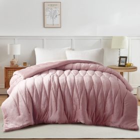 DOHA (Lt Pudra) Κουβερτοπάπλωμα 100% Jacquard Flannel 260x240 Liolios Home