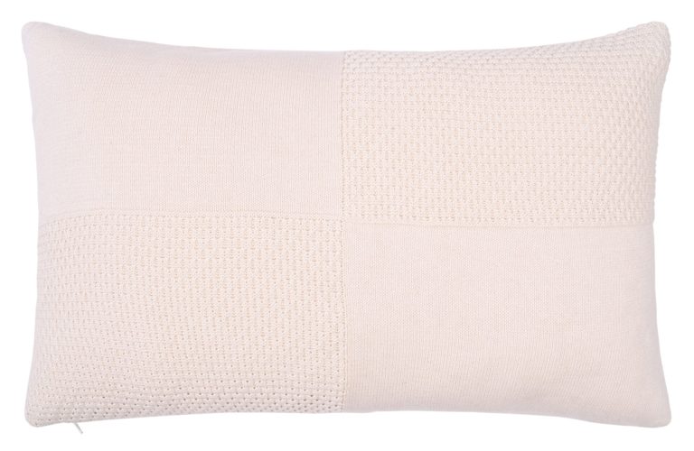 Fusion Kelly Μαξιλάρι Διακοσμητικό with polyfiller (Natural) 100% cotton knitted Μαξιλάρι 40x60 Liolios Home - Image 1