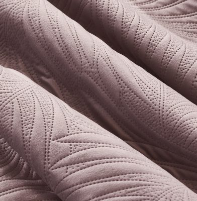 Κουβερλί Υπέρδιπλο Ibiza (Amethyst) 100% luxury velvet 220x240 Liolios Home - Image 3