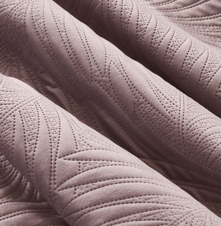 Κουβερλί Υπέρδιπλο Ibiza (Amethyst) 100% luxury velvet 220x240 Liolios Home - Image 3