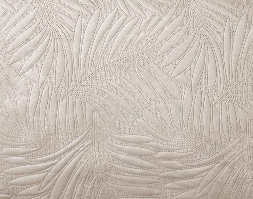 Κουβερλί King size Ibiza (Beige) 100% luxury velvet 260x240 Liolios Home - Image 5