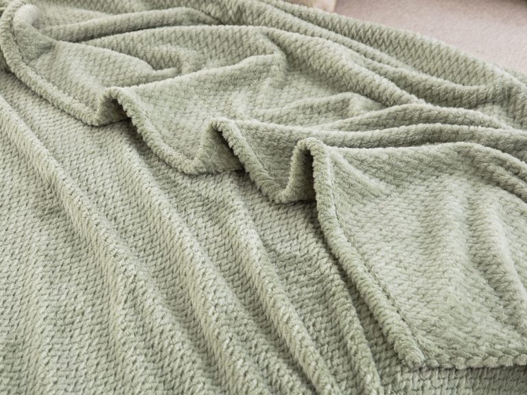 JF09 Green 300gsm Κουβέρτα fleece Υπέρδιπλη 220x240 Liolios Home - Image 2