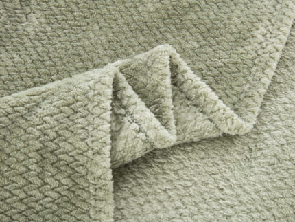 JF09 Green 300gsm Κουβέρτα Fleece Μονή 160x240 Liolios Home - Image 4