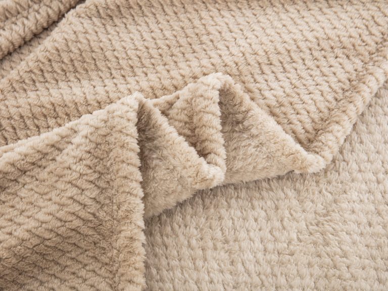 JF09 Sand 300gsm Κουβέρτα fleece Υπέρδιπλη 220x240 Liolios Home - Image 4