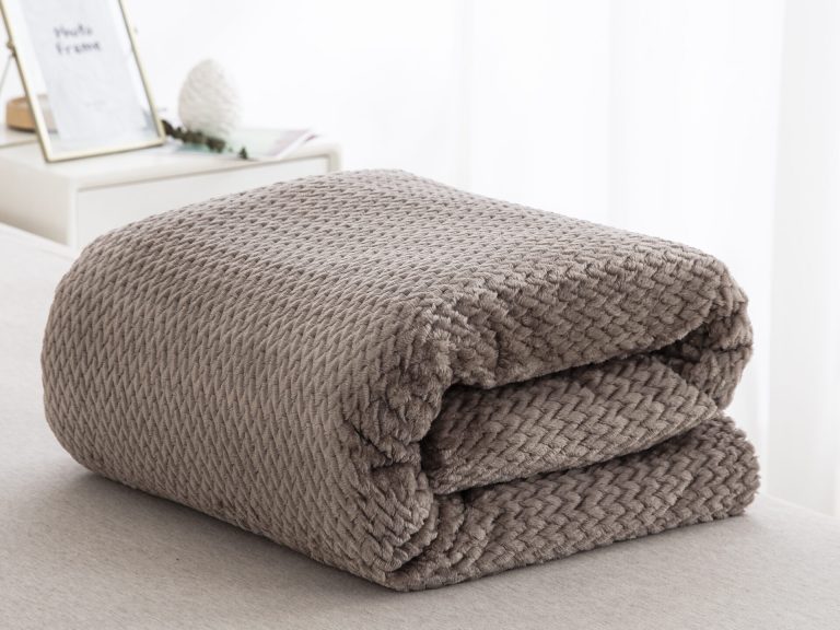 JF09 Taupe 300gsm Κουβέρτα Fleece Μονή 160x240 Liolios Home - Image 3
