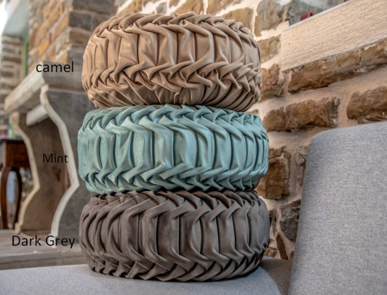 Μαξιλάρι Dutch Velvet Μαύρο (Black) Liolios Home - Image 2