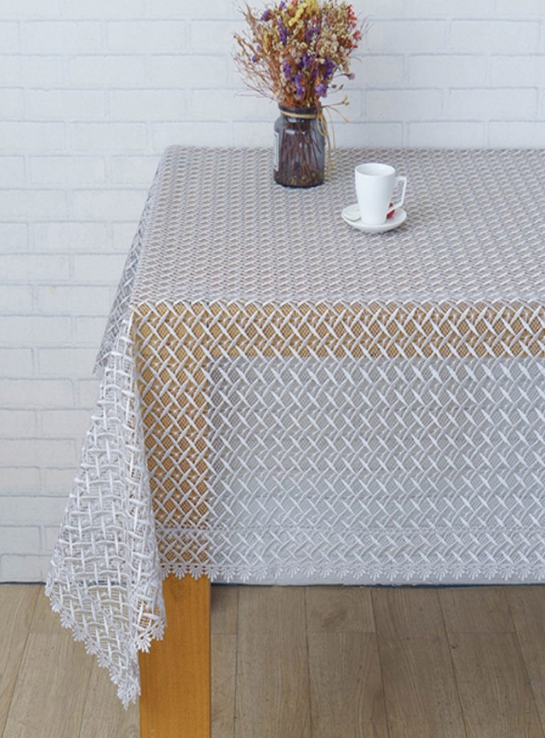 Τραβέρσα/ Runner B3870 (Grey) 100% pol 40x100 Liolios Home - Image 2