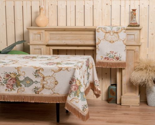 Τραβέρσα/ Runner PLS-TB2210 (Amphora) Chenille/Jacquard, 100%pol. 33x140 Liolios Home - Image 2