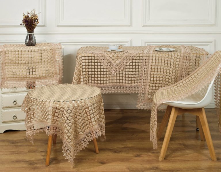 P123_FX-2_Gold-5.jpg Καρέ FX-2 (Gold) 100% pol 90x90 Liolios Home - Image 1