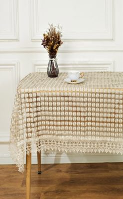 Καρέ FX-2 (Cream) 100% pol 90x90 Liolios Home - Image 2