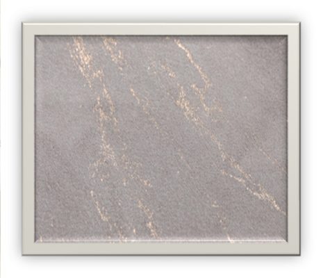 Τραπεζοκαρέ PLS-TB2206 (Grey) Velvet/Metal, 100%pol. 135x135 Liolios Home - Image 2