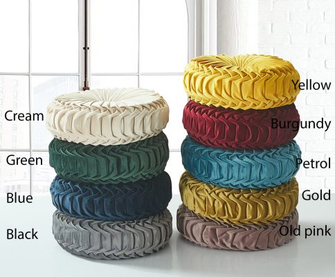Μαξιλάρι Dutch Velvet Πράσινο Κυπαρισσί (Green) Liolios Home