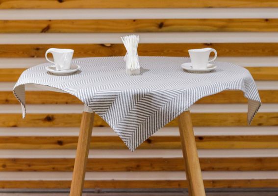 Τραβέρσα ZIG ZAG 100% cotton knitted 45x150 Liolios Home