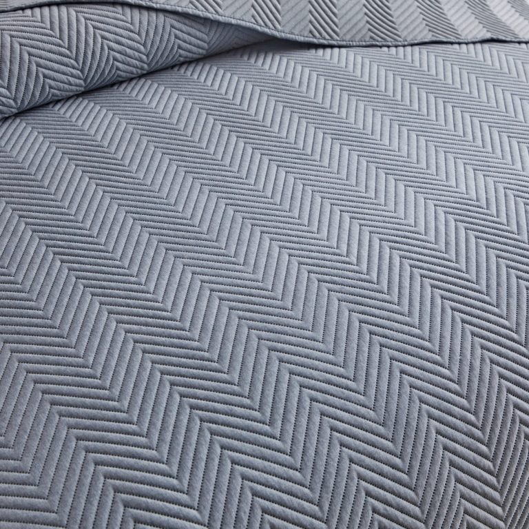 Κουβερλί King size Tessuto (Denim) 100% pinsonic / micro 260x240 Liolios Home - Image 2