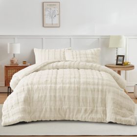 Tokyo (Cream) Κουβερτοπάπλωμα 100% rabbit fur 220x240 Liolios Home