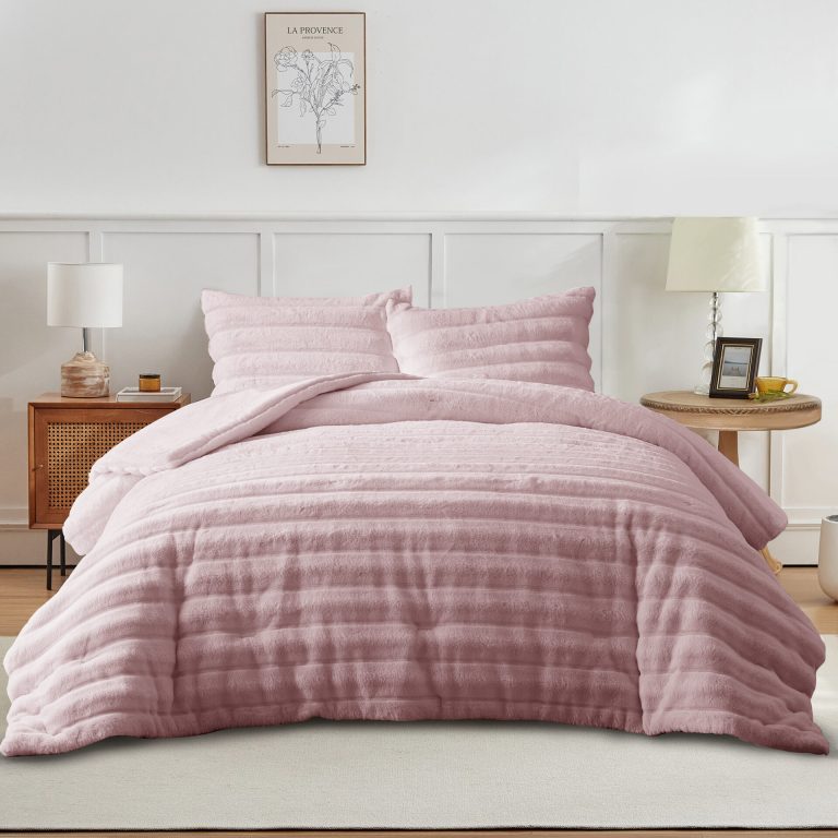 Volcano (Amethyst) Μαξιλαροθήκες Γούνινες 100% rabbit fur Μαξ/θήκες 50x70/2τεμ Liolios Home - Image 2