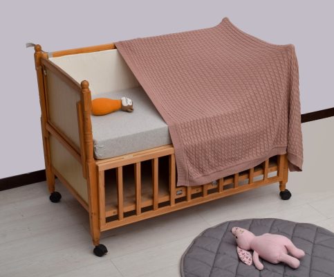 Βρεφική Κουβέρτα 100% cotton knitted 100x150 Liolios Home