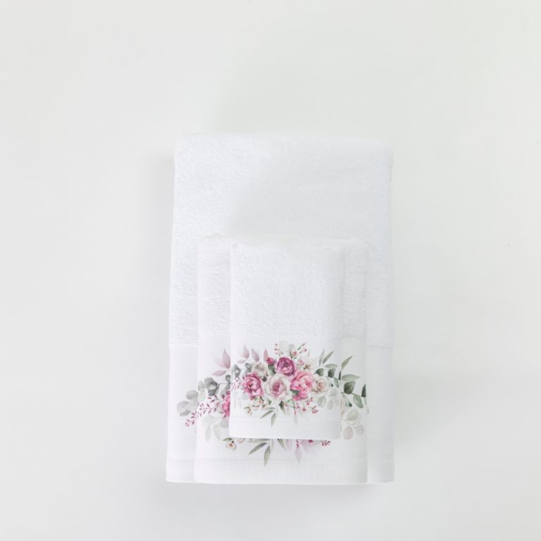 petsetes-set-3tmx-agnes-leuko-panw.jpg Πετσέτα Προσώπου Agnes 50 x 90 cm  100% Βαμβάκι Εκρού BOREA - Image 4