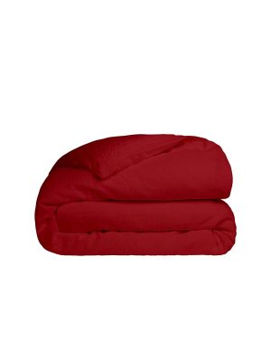 Παπλωματοθήκη Cotton Feelings 113 Red Διπλή (200x250) SUNSHINEHOME
