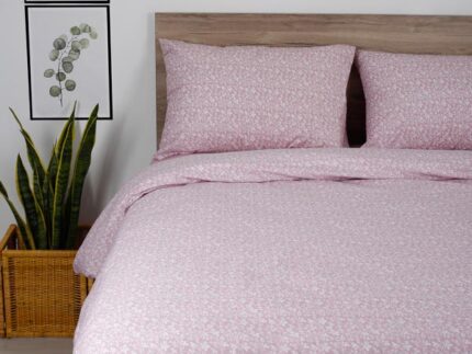 Παπλωματοθήκη Cotton Feelings 920 Pink Διπλή (200x250) SUNSHINEHOME