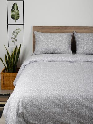 Παπλωματοθήκη Cotton Feelings 920 Grey Μονή (170x250) SUNSHINEHOME