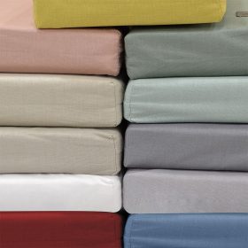 LINO ΣΕΝΤONI MODERNA BLUE 100X200+32 100% Βαμβάκι Περκάλι - Image 2