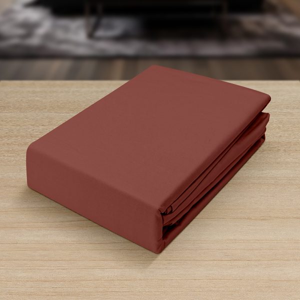 LINO ΣΕΝΤΟΝΙ BASICO ROSE 160X200+30 80% Βαμβάκι 20% Πολυέστερ - Image 3