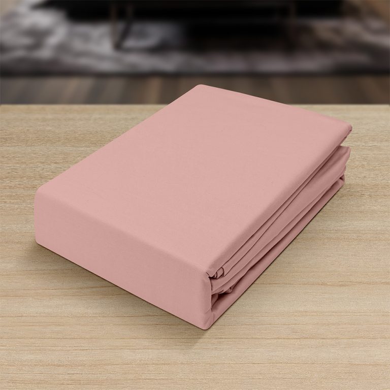 1000003314-b.jpg LINO ΣΕΝΤΟΝΙ BASICO PINK 180X200+30 80% Βαμβάκι 20% Πολυέστερ - Image 3