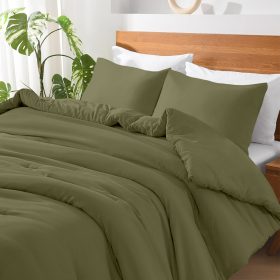 LINO ΣΕΝΤΟΝΙ BASICO KHAKI 170X260 80% Βαμβάκι 20% Πολυέστερ