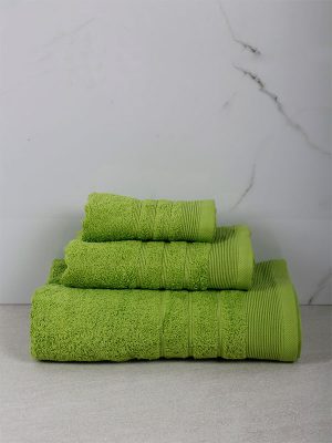 Πετσέτα Χίμπουρι 14 Green Μπάνιου (70x140) SUNSHINEHOME
