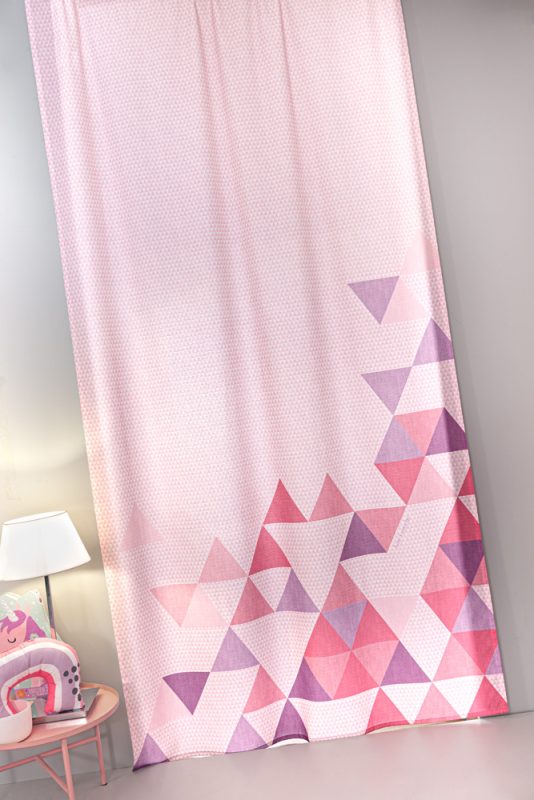 Κουρτίνα Two 2 Twenty Fuchsia 145x270 της Guy Laroche (100% polyester)