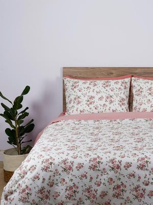 Σετ Σεντόνια Cotton Feelings 929 Pink King Size (260x270) SUNSHINEHOME